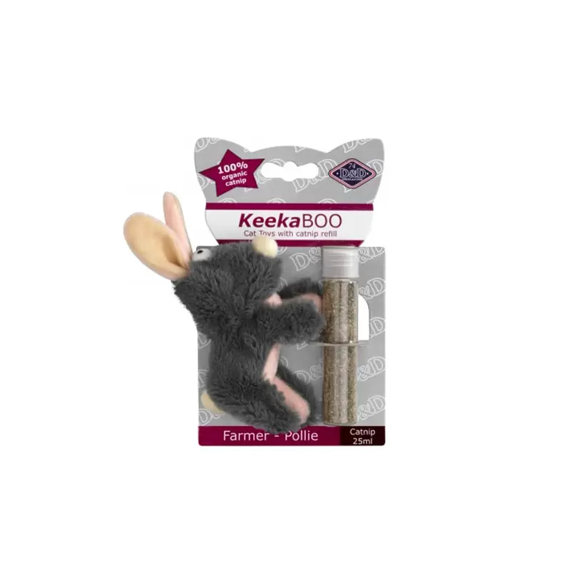 Aanbieding van KeekaBOO kattenspeeltje Farmer Pollie voor 9,99€ bij Discus