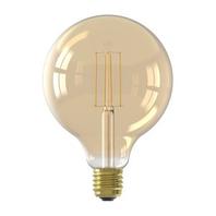 Aanbieding van Calex LED volglas LangFilament Globelamp 220-240V 4.5W 470lm E27 G125, Goud 2100K Dimbaar voor 11,04€ bij Trendhopper