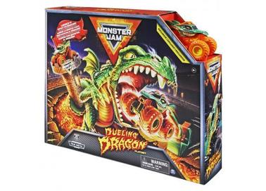 Aanbieding van Monster Jam 1:64 Dueling Dragon Stunt Speelset voor 22,49€ bij ToyChamp