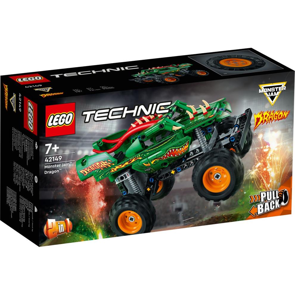 Aanbieding van LEGO 42149 Technic Monster Jam™ Dragon™ voor 15€ bij Top1Toys