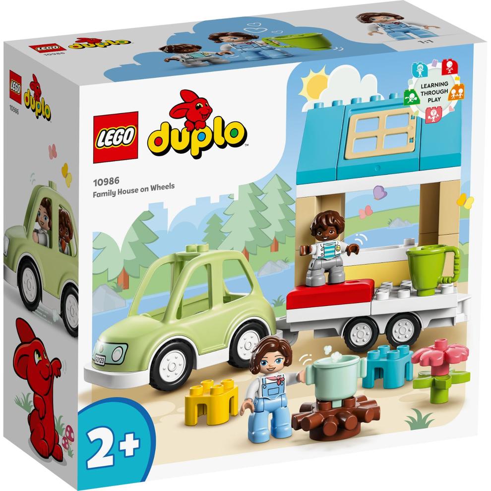 Aanbieding van LEGO 10986 DUPLO Familiehuis op wielen voor 19,99€ bij Top1Toys