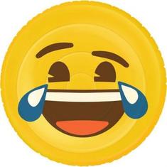 Aanbieding van Luchtbed Emoji Face Lol 140 cm voor 11,99€ bij Top1Toys