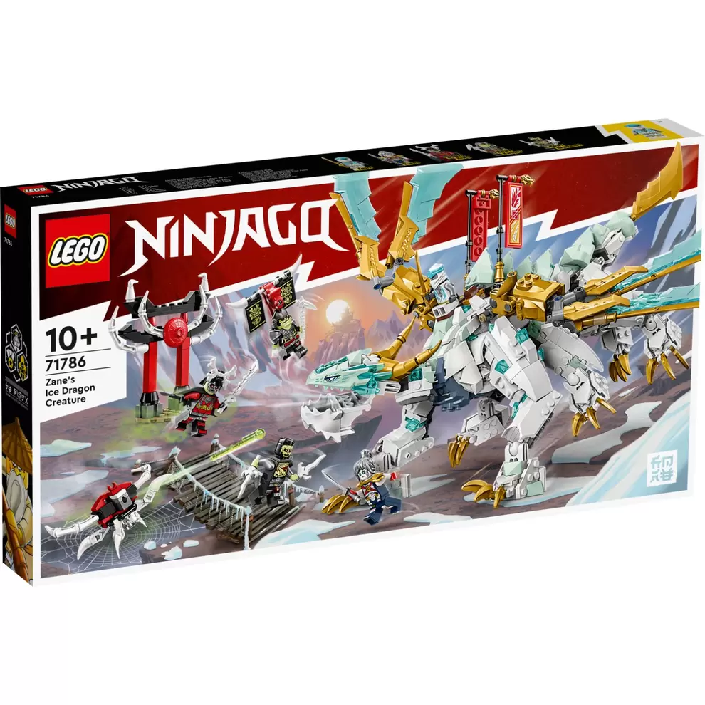 Aanbieding van LEGO 71786 Ninjago Zane's IJsdraak voor 79,99€ bij Top1Toys