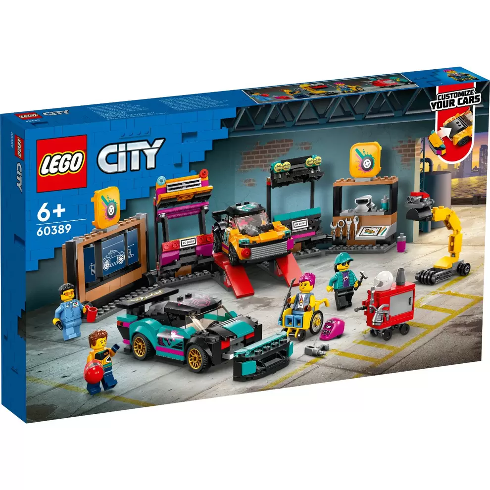 Aanbieding van LEGO 60389 City Garage voor aanpasbare auto's voor 39,99€ bij Top1Toys