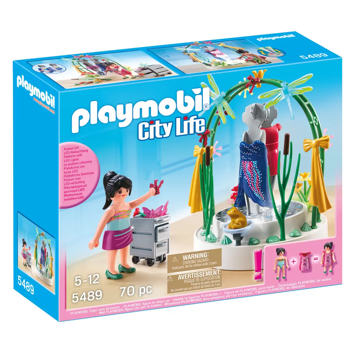 Aanbieding van Playmobil 5489 Styliste Met Verlichte Etalage voor 7,98€ bij Top1Toys