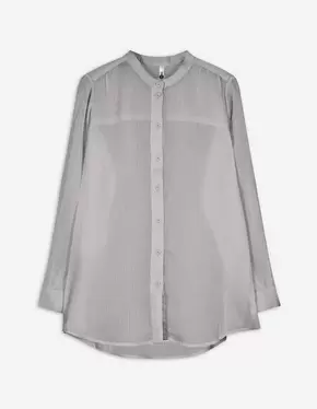 Aanbieding van Blouse - Chiffon - grijs voor 19,99€ bij Takko fashion