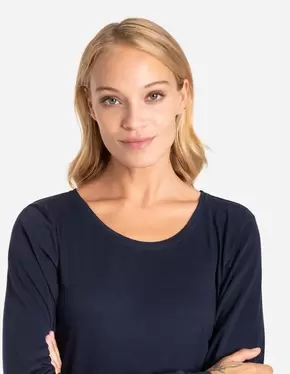 Aanbieding van Longsleeve - Basis - donkerblauw voor 7,99€ bij Takko fashion