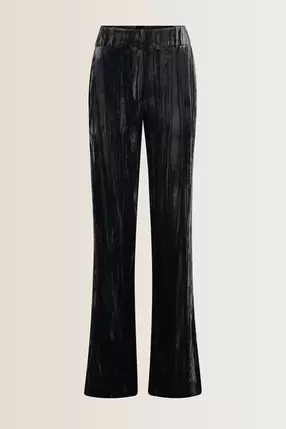 Aanbieding van Crushed velvet pantalon voor 119,95€ bij Expresso