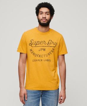 Aanbieding van Copper Label T-shirt met tekst voor 44,99€ bij Superdry