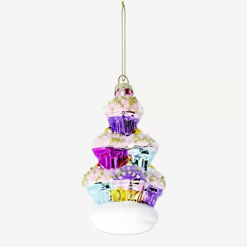 Aanbieding van Kerstbal - Cupcakestandaard voor 3€ bij Flying Tiger