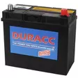 Aanbieding van Duracc startaccu 45ah 12V 54523 voor 79,99€ bij Gamma