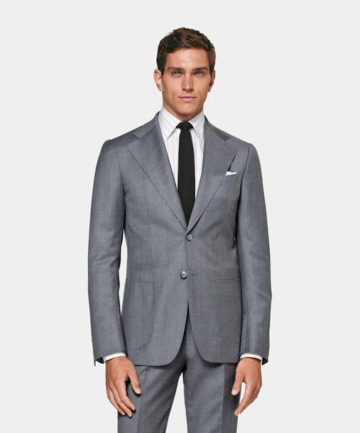 Aanbieding van Mid Grey Perennial Havana Suit voor 379€ bij Suitsupply