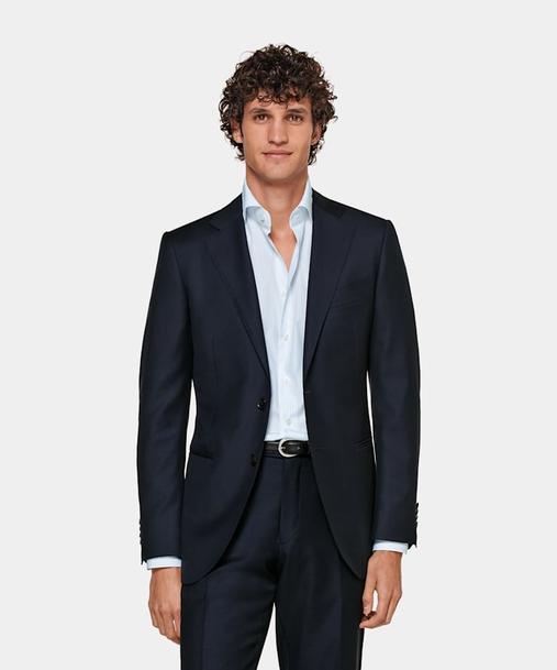 Aanbieding van Navy Lazio Suit voor 498€ bij Suitsupply