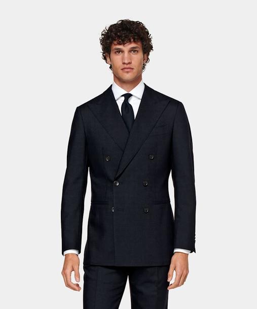 Aanbieding van Navy Havana Suit voor 578€ bij Suitsupply