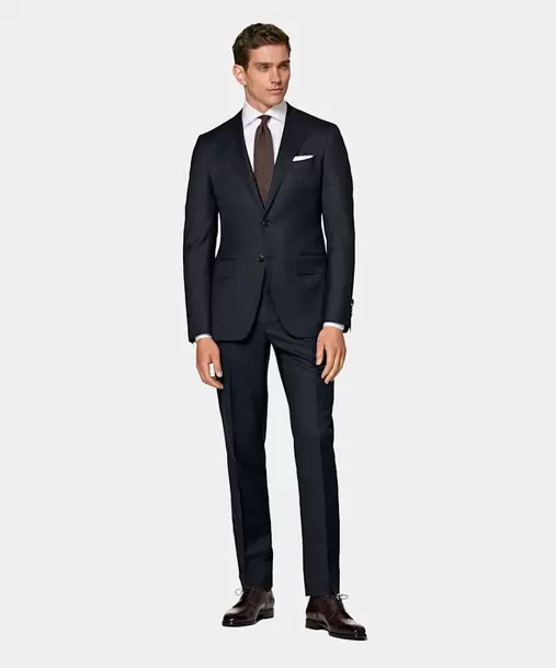 Aanbieding van Navy Lazio Suit voor 799€ bij Suitsupply