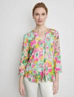 Aanbieding van Soepele blouse met decoratieve hals voor 65,99€ bij Gerry Weber