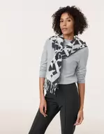 Aanbieding van Zachte sjaal met franjes voor 55,99€ bij Gerry Weber