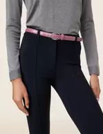 Aanbieding van Leren riem met krokodillenprint voor 65,99€ bij Gerry Weber