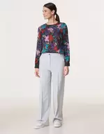 Aanbieding van Elegante broek met wijde pijpen voor 129,99€ bij Gerry Weber