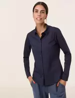 Aanbieding van Getailleerde overhemdblouse voor 95,99€ bij Gerry Weber