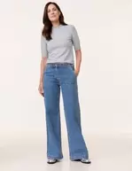 Aanbieding van Jeans MIR꞉JA WIDE LEG voor 149,99€ bij Gerry Weber