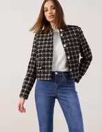 Aanbieding van Korte blazer met epauletten voor 169,99€ bij Gerry Weber