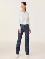 Aanbieding van 5-pocket jeans MAR꞉LIE FLARED FIT voor 129,99€ bij Gerry Weber