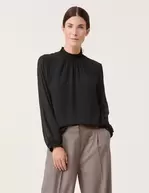 Aanbieding van Chiffon blouse met halftransparante overlay voor 85,99€ bij Gerry Weber