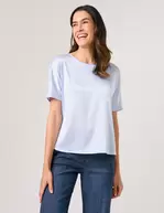 Aanbieding van Casual blouseshirt met materiaalpatch voor 65,99€ bij Gerry Weber