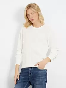 Aanbieding van Sweater met ronde hals voor 45€ bij Guess