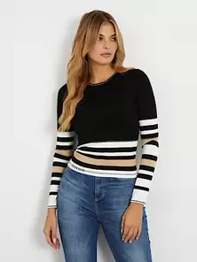 Aanbieding van Gestreepte sweater voor 40€ bij Guess