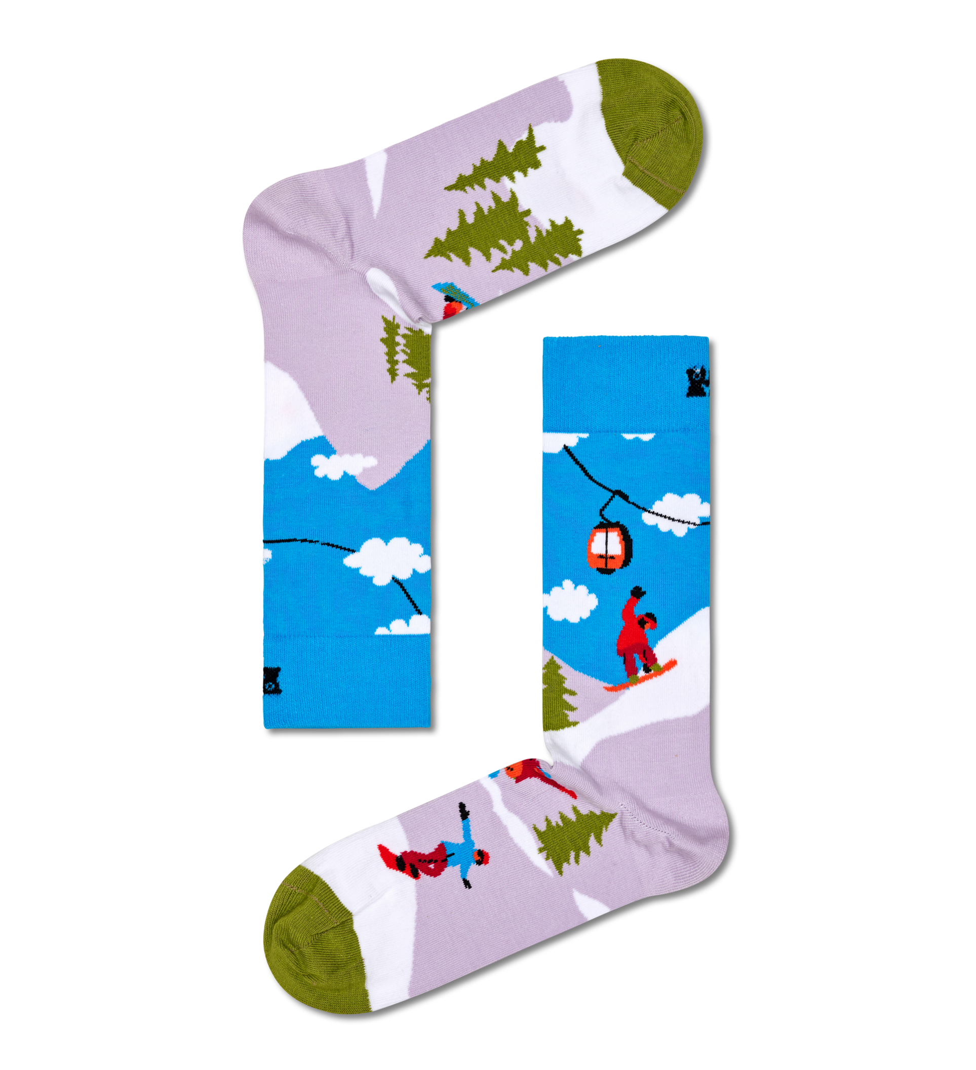 Aanbieding van Snowboard Sock voor 9,6€ bij Happy Socks