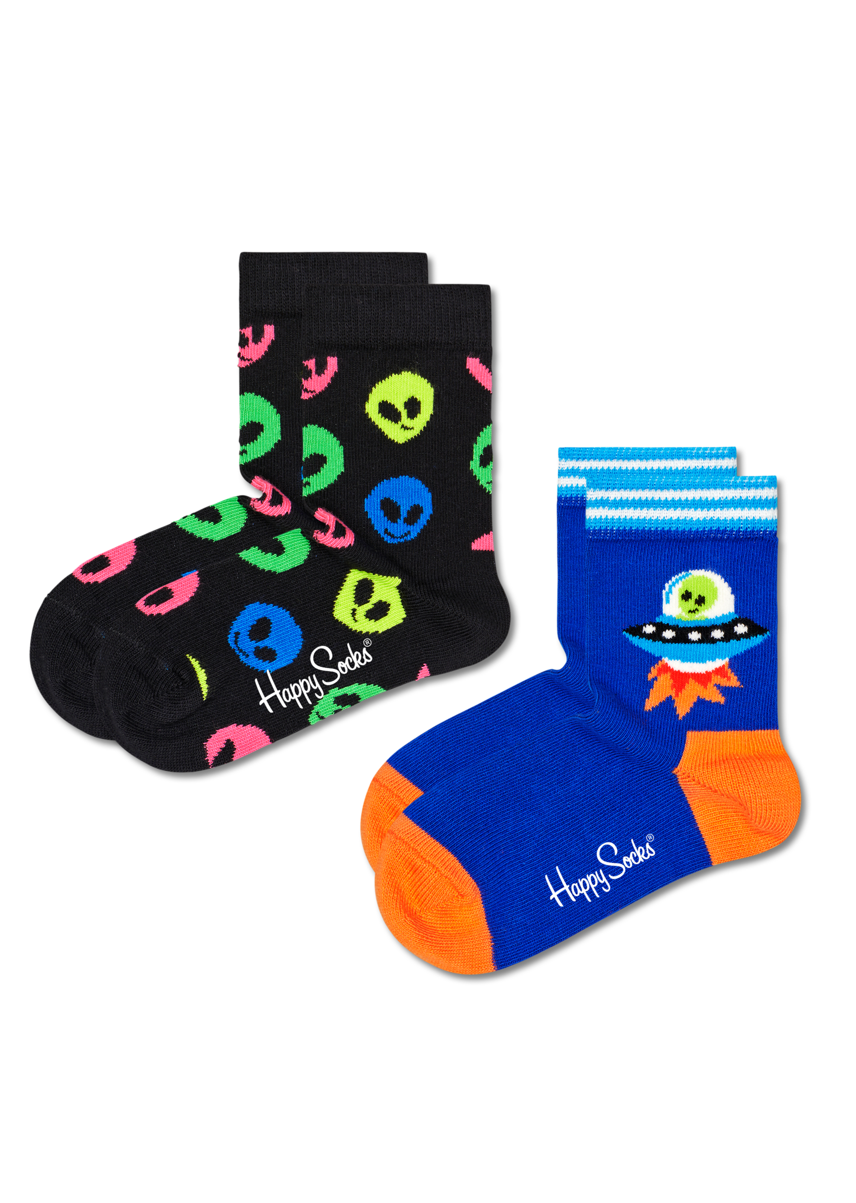 Aanbieding van 2-Pack Kids Alien Sock voor 7,5€ bij Happy Socks