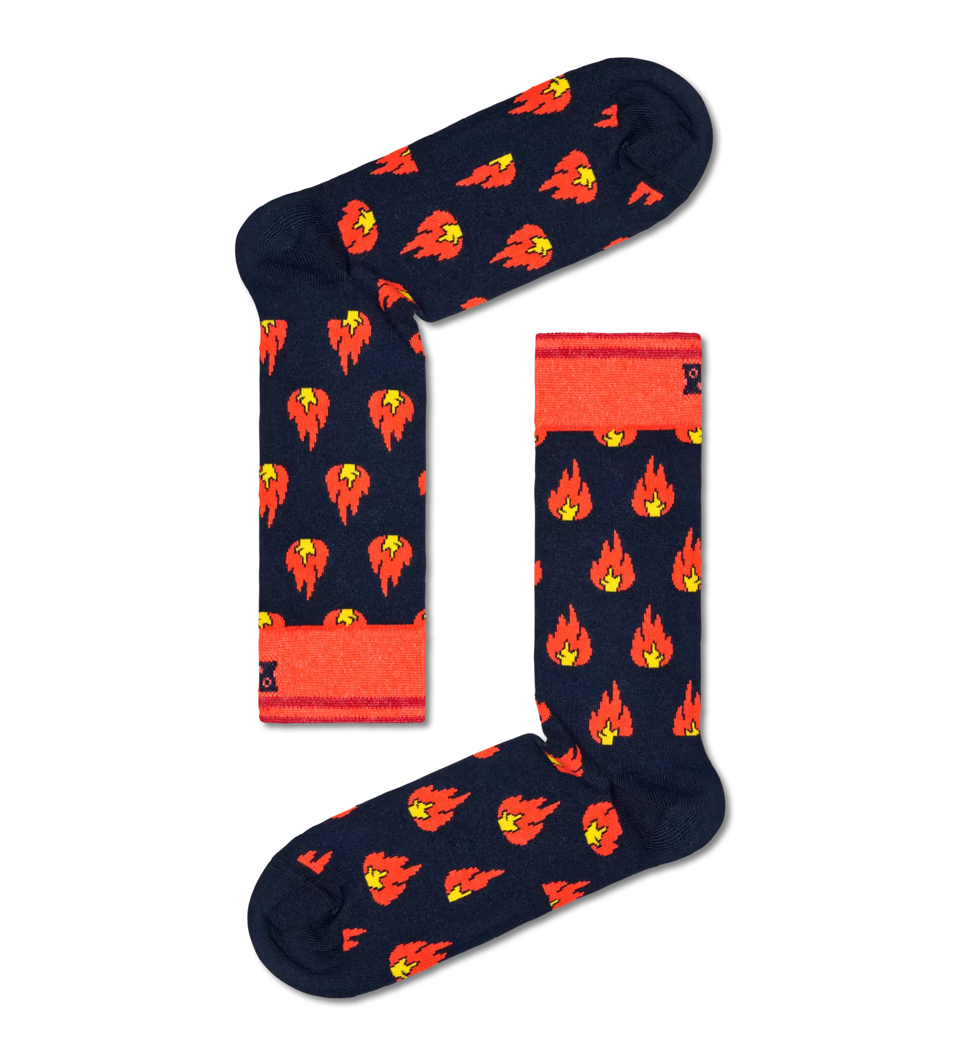 Aanbieding van Flames Sock voor 8,4€ bij Happy Socks