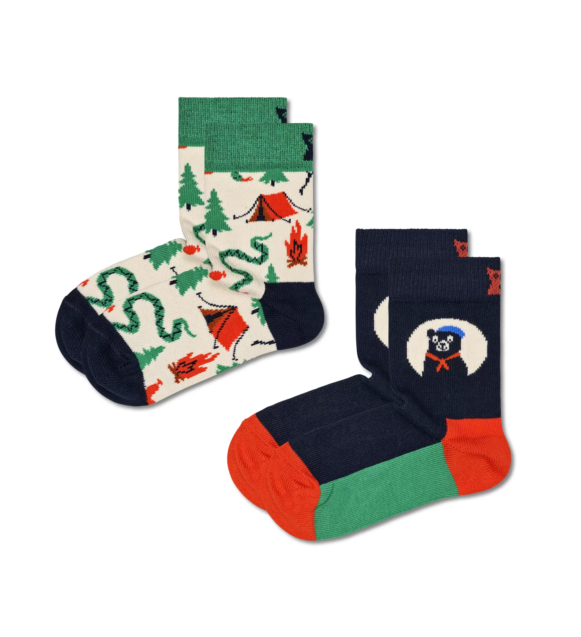 Aanbieding van Kids 2-Pack Scout Life Socks voor 6€ bij Happy Socks