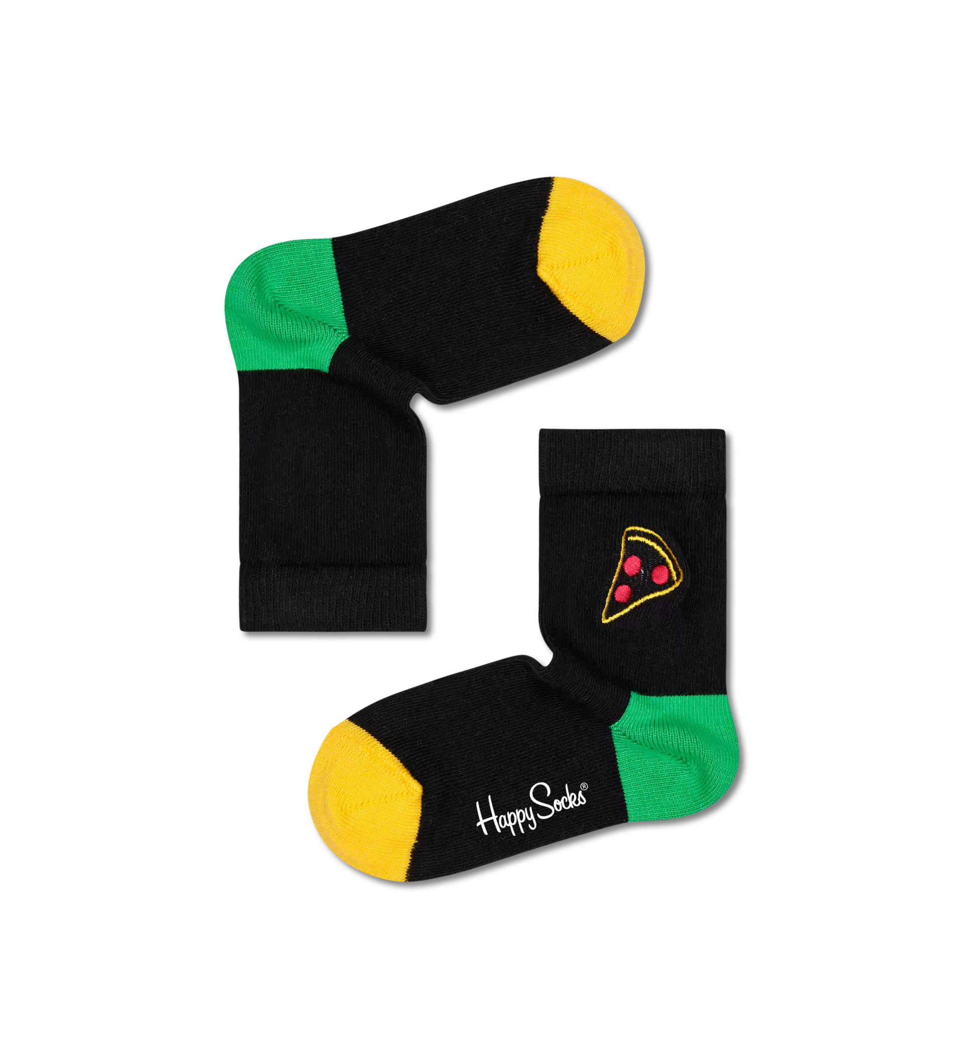 Aanbieding van Kids Embroidery Pizza Slice Sock voor 4,9€ bij Happy Socks