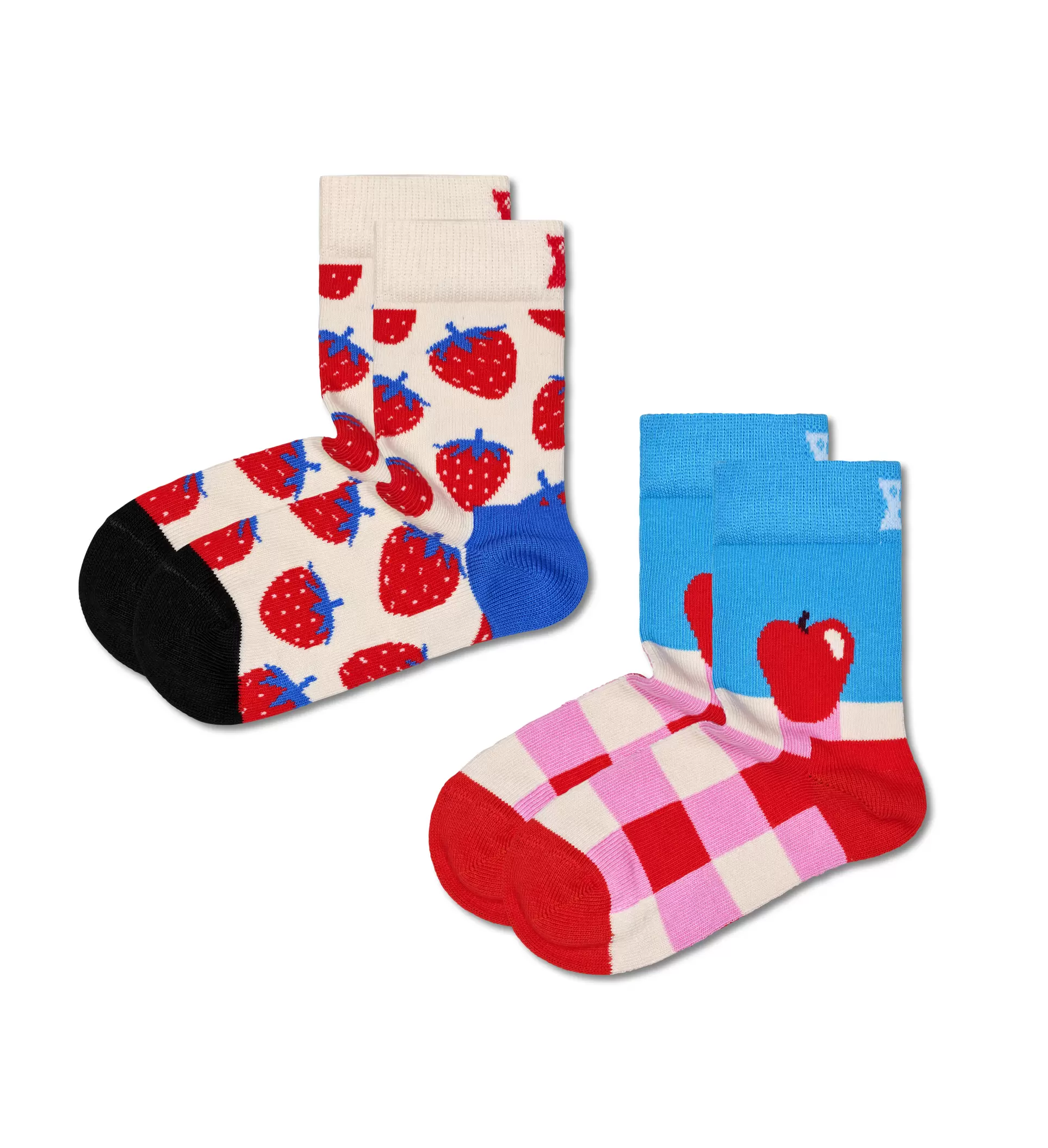 Aanbieding van Kids 2-Pack Fruit Socks voor 8,4€ bij Happy Socks