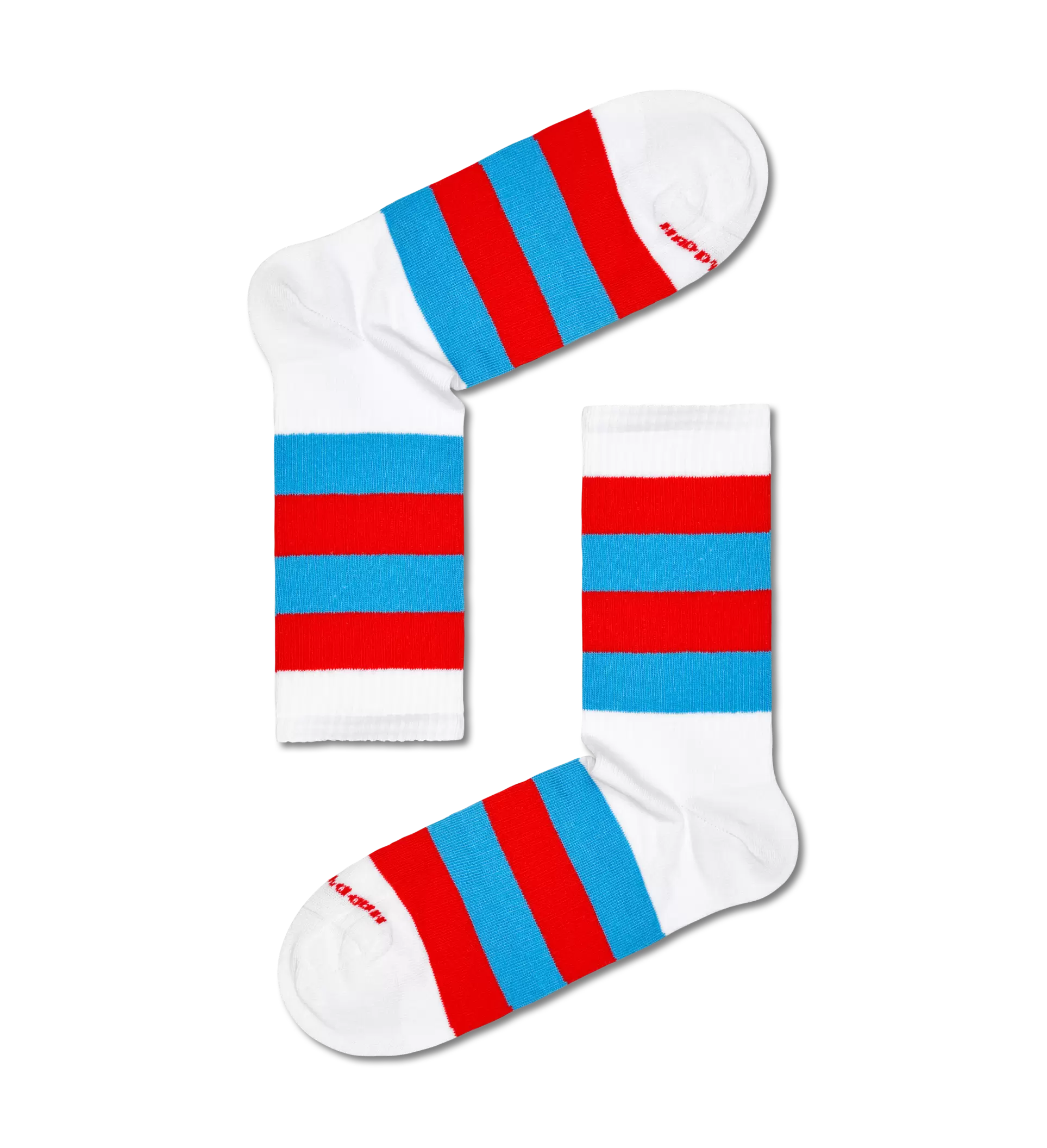 Aanbieding van Stripe It 3/4 Crew Sock voor 7€ bij Happy Socks