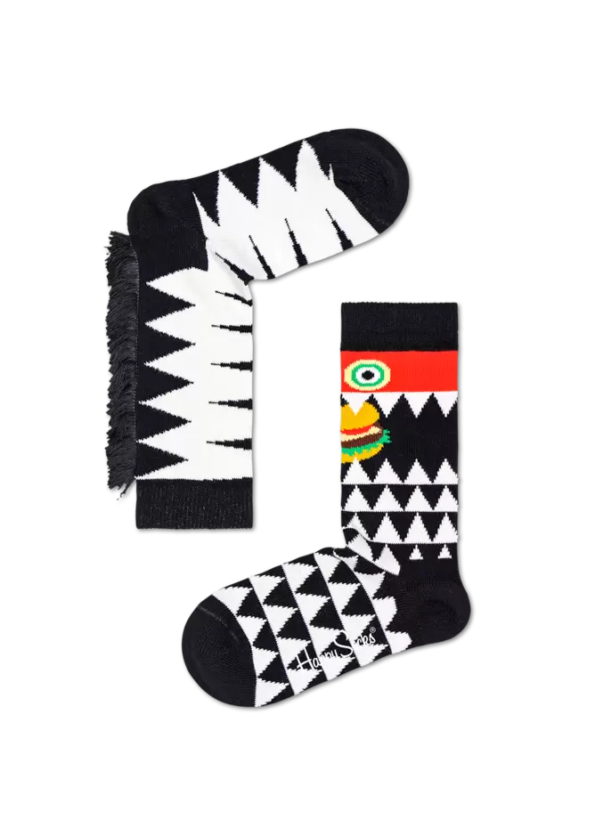 Aanbieding van Kids Mane In Black Sock voor 5€ bij Happy Socks