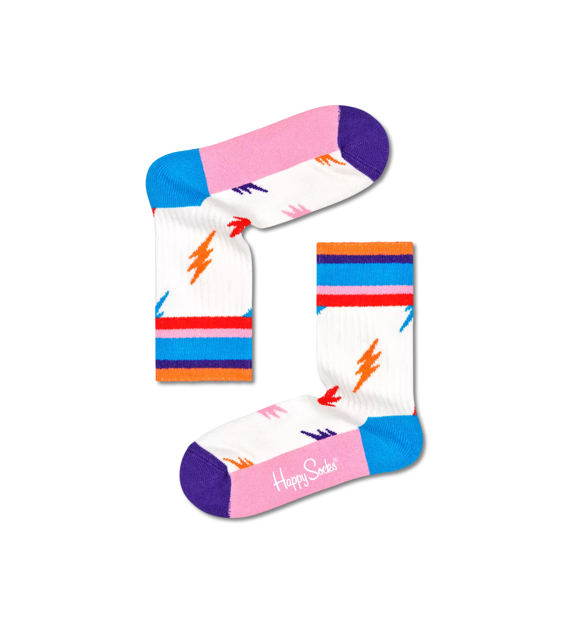 Aanbieding van Kids Lightning Rib Sock voor 3,5€ bij Happy Socks