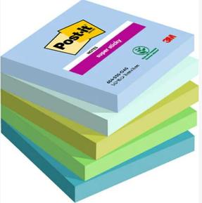 Aanbieding van Post-it
						Super Sticky Notes Oasis Colour Collection voor 17,74€ bij Staples