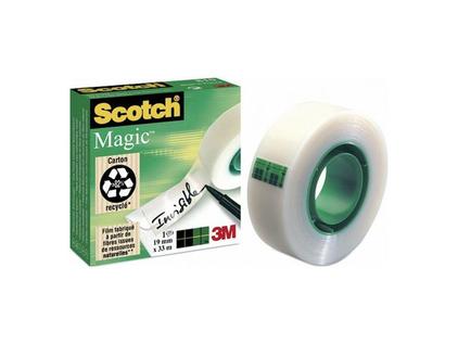 Aanbieding van Scotch
						Tape 810 Plakband, Onzichtbaar, 19 mm x 33 m voor 33027,62€ bij Staples