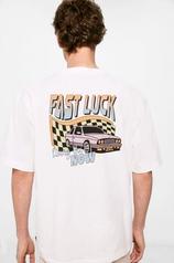 Aanbieding van Fast luck T-shirt voor 19,99€ bij Springfield
