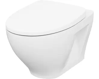 Aanbieding van Spoelrandloos toilet Moduo incl. softclose wc-bril voor 165€ bij Hornbach