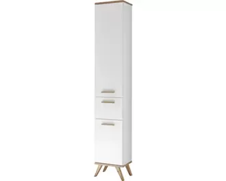 Aanbieding van PELIPAL Hoge kast Noventa 205x35,5 cm wit hoogglans voor 169€ bij Hornbach