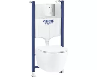 Aanbieding van GROHE Spoelrandloze toiletset Solido incl. inbouwreservoir voor 299€ bij Hornbach