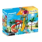 Aanbieding van PLAYMOBIL Family Fun waterpark met glijbanen 70609 voor 39,98€ bij Intertoys