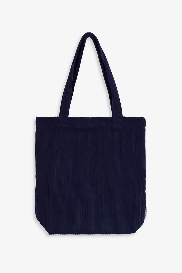 Aanbieding van Blauwe corduroy shopper voor 23,99€ bij Sissy-Boy