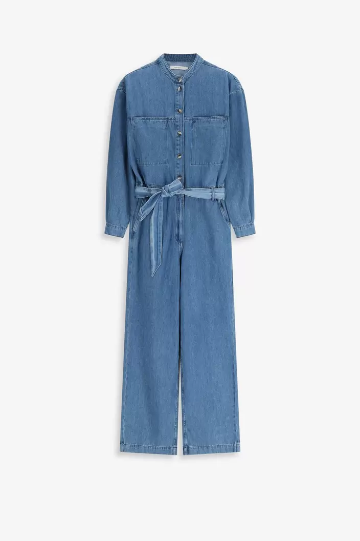 Aanbieding van Denim jumpsuit met zakken voor 77,99€ bij Sissy-Boy