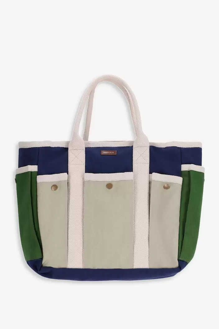 Aanbieding van Multicolour canvas shopper voor 35,99€ bij Sissy-Boy